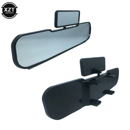 2-in-1 Rotatable Wide-angle Safety Mirror Double Rear-view Mirror Mother Mirror Children's Interior Rear-view Mirror Accessories