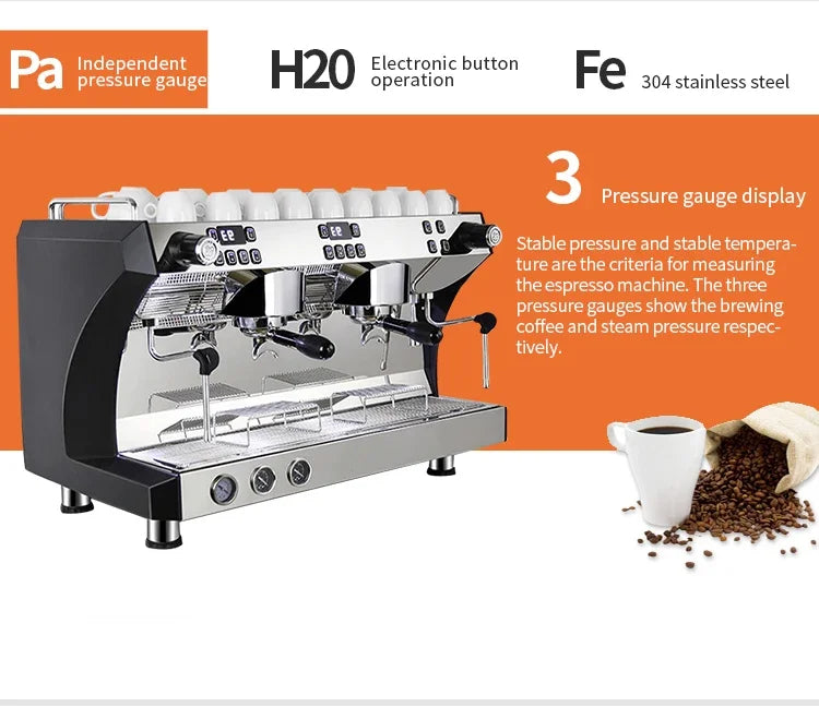Germany Express Semi Auto Barista Commercial Espresso Expobar Maker Commercial Made in China Coffee Machine