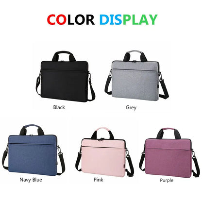 13.3/14/15.6 Inch Laptop Handbag Shockproof Laptop Sleeve Case Notebook Cover Protective Pouch Large Capacity Laptop Handbag