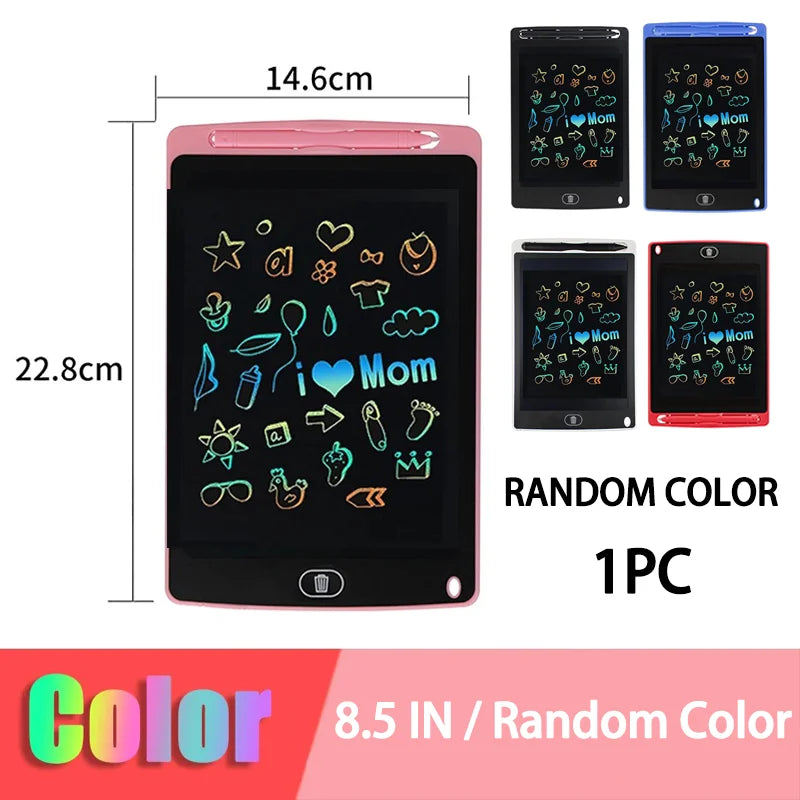 4.4/8.5/10/12 Inch LCD Writing Tablet Electronic Drawing Board Colorful Screen Board Handwriting Paper Drawing Tablet Gift