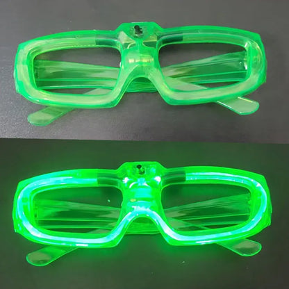1 Pc Party Glow in the Dark Glasses Light Up LED Glasses Neon Party Favors Sunglasses Party Decor Party Supplies