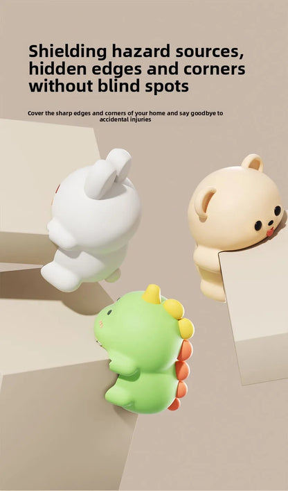 Soft Corner Protectors for Kids Baby Proofing Furniture Edge Guards Bumpers Cute Cartoon Design Safe and Durable