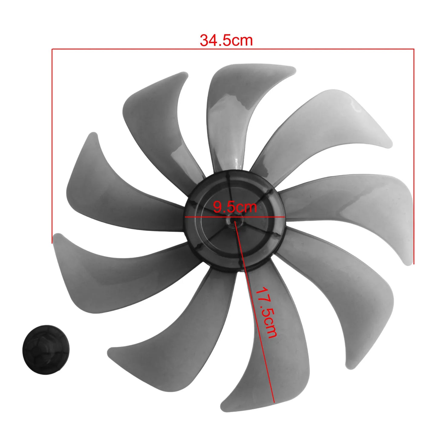 Leaves Leaves Leaves Floor Fan Nut Cover Fan Accessories Floor Fan Blades Fan Accessories Floor Fan Inch Silent