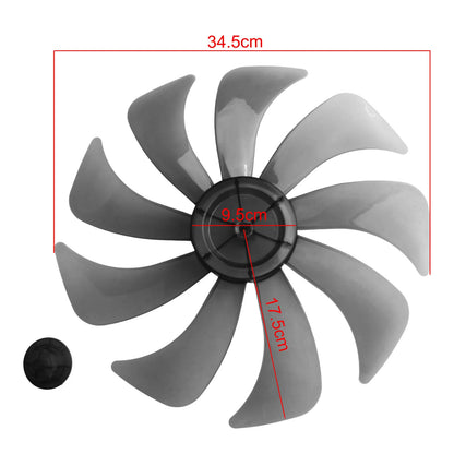 Leaves Leaves Leaves Floor Fan Nut Cover Fan Accessories Floor Fan Blades Fan Accessories Floor Fan Inch Silent