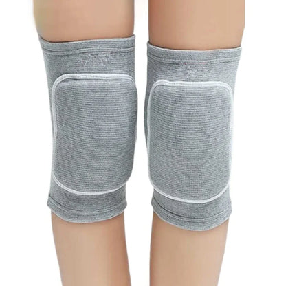 2 Pcs Sports Knee Pads Compression Dancing Knee Protector Support Thickened Sponge Volleyball Yoga Crossift Knee Brace Adult Kid