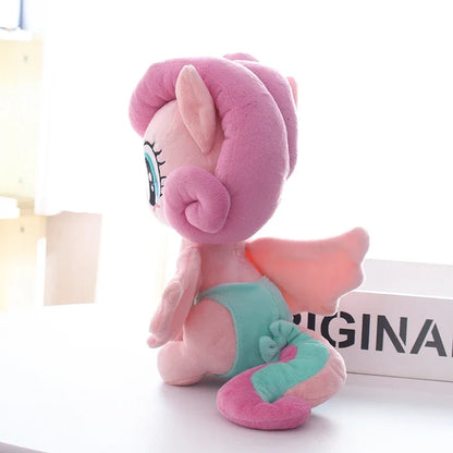 Cartoon Flurry Heart Horse Plush Doll Stuffed Toys 25CM
