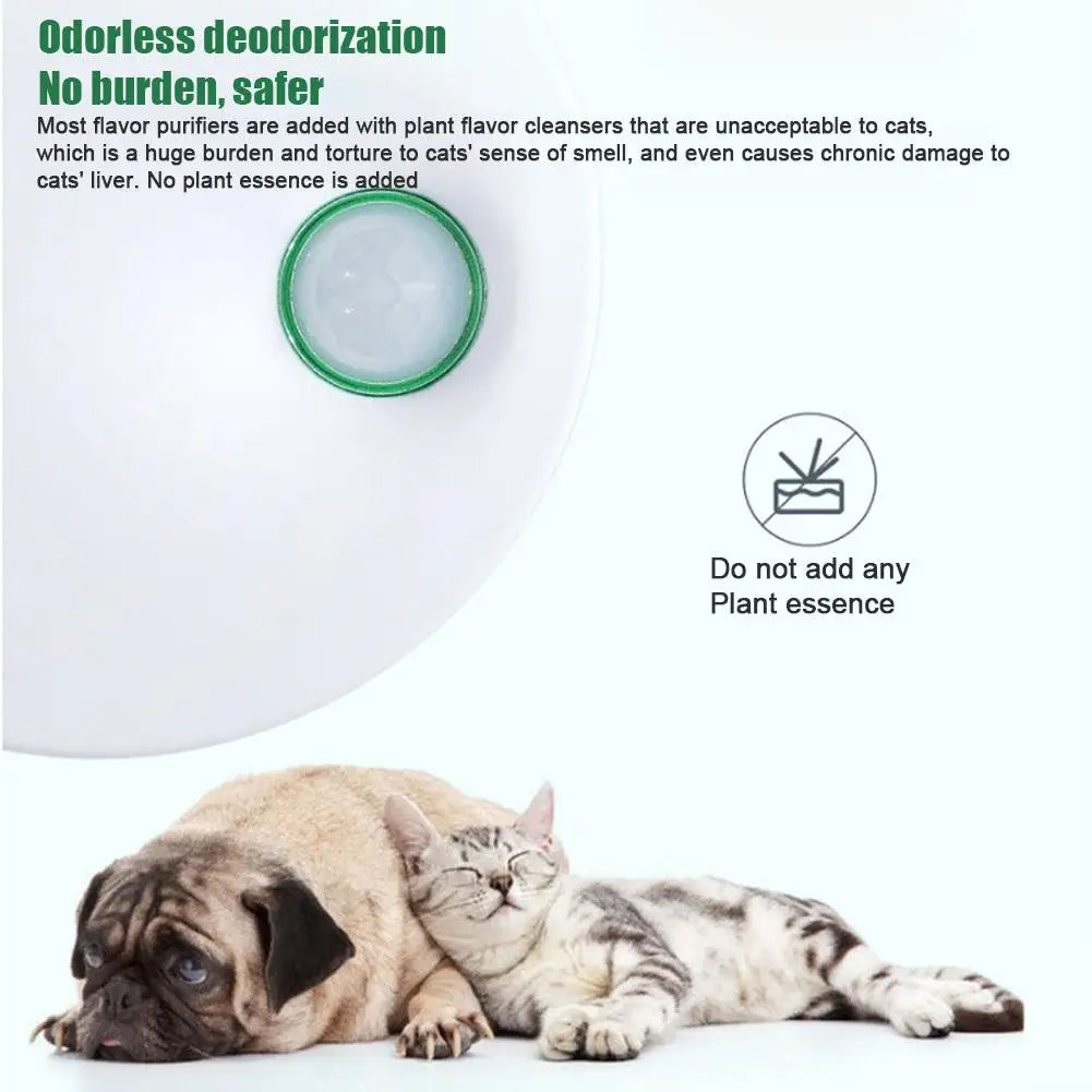 Pet Odor Eliminator Cat Litter Deodorizer Air Purifier For Dogs And Cats Odor Removal For Fresh Air Household Electric Air