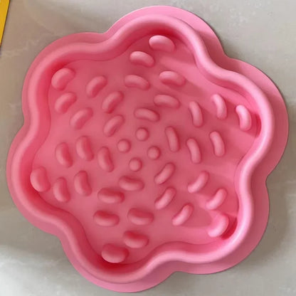 Pet Products Mat For Dogs Cats Slow Food Bowls With Suction Cup Feeding Food Silicone Lick Pad Dog Slow Feeders Treat Dispensing