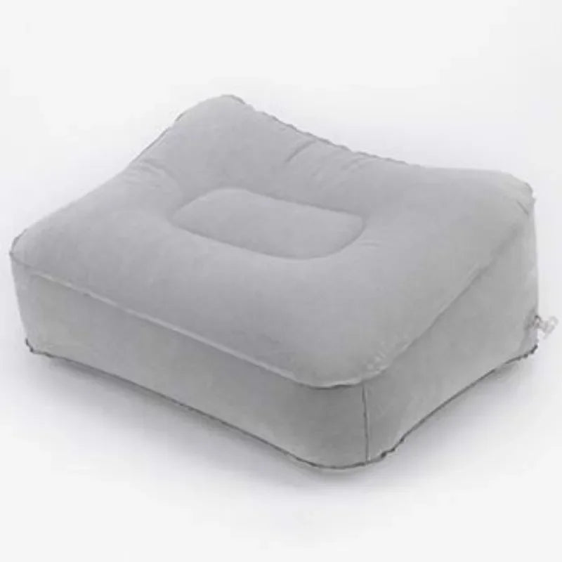 Inflatable Travel Pillow Foot Pad Airplane Car Bus Footrest stool Height Adjustable Kids Flight Sleeping Resting Pillow mx920103