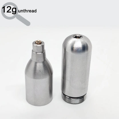 Rechargeable co2 cylinder 12g 16g CO2 Cartridges Refill CO2 Inflator for Bike Tires Brewing Equipment With Threaded Unthread