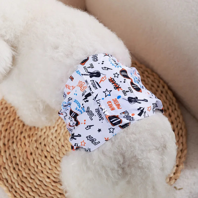 Washable Pet Physiological Pants Reusable Dog Diaper Pad Pet Absorbent Pad Dog Diaper Male Physiological Pants  Shorts  Diapers