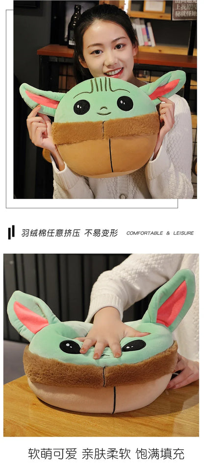 10/20cm Disney Kawaii Plush Baby Yoda Anime Cartoon Stuffed Toys Figure Doll Kawaii Stuffed Toys Cute Gifts For Boys Girls