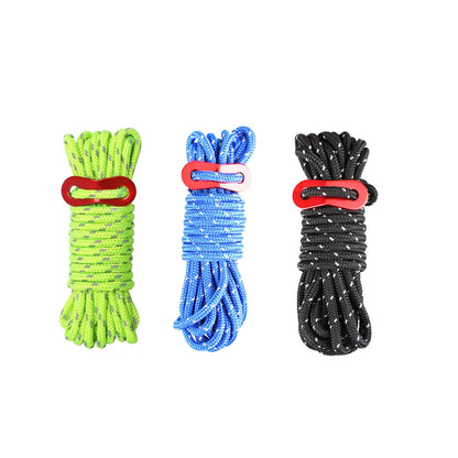 6mm Rock Climbing Rope 4 Meters,Outdoor Safety Climbing Rescue Grappling Lifeline Escape Descender Abseiling Fishing Rope