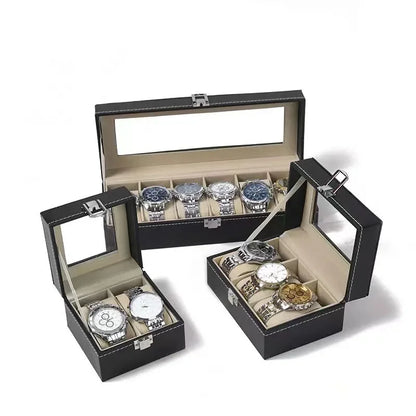 Simple Watch Storage Box, PU Leather Watch Box, Watch Storage Box, Watch Display Box, Watch Storage Box, Watch Collection Box