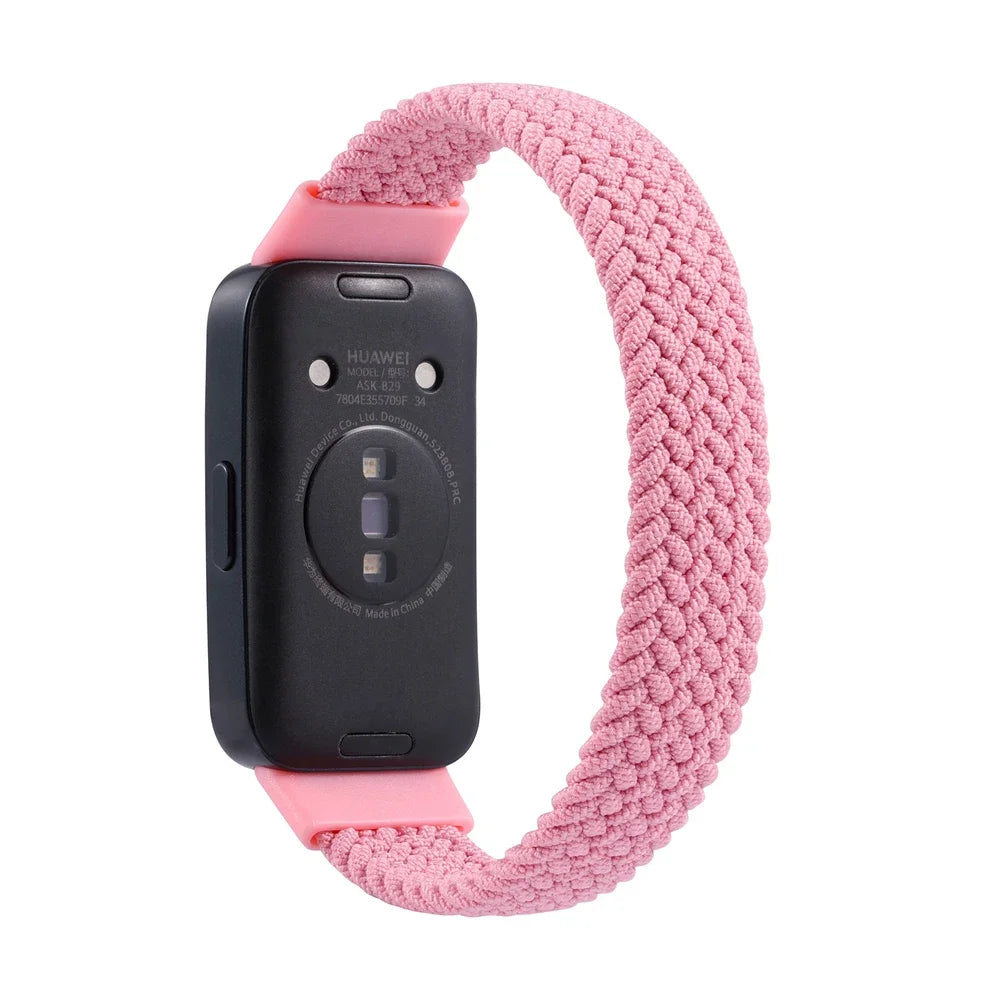 Elastic Loop Bracelet for Huawei Band 10/8 Strap Nylon Correa for Huawei Band 8 Band for Huawei Watch 8 Straps for Huawei Band 9