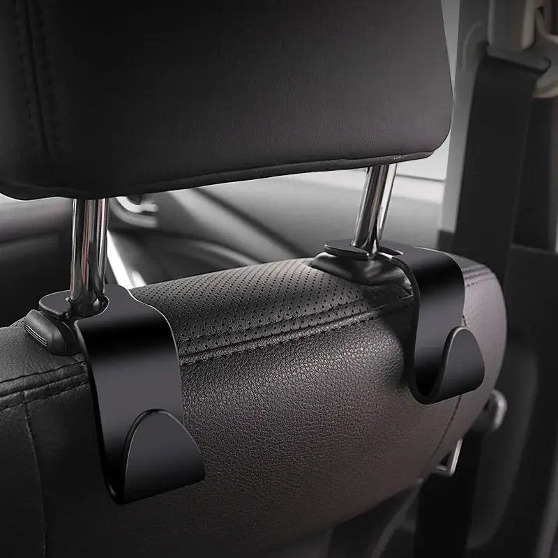 Car Seat Back Hook Universal Headrest Hook Car Accessories Interior Organizer Hanger Holder Storage For Car Bag Handbag Purse