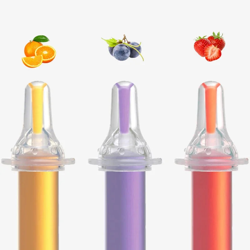 NEW Baby Feeder Children's Food Grade Needle Feeder Squeeze Dropper Medicine Dispenser Baby Anti-choking Feeder
