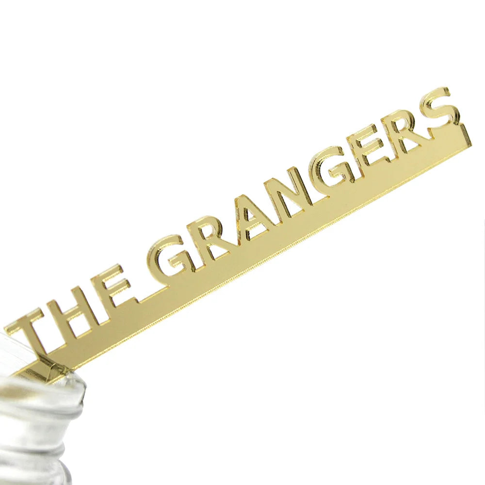 30/50/100Pcs Personalized Acrylic Stirrers Custom Lasercut Drink Stirrers Initial Drink Stirrers Wedding Stirrers Swizzle Sticks