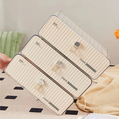 Organizer For Underwear Socks Bra Pants Scarf Tie Storage Box Wardrobe Drawer Organizers Foldable Case For Underwear Organizer