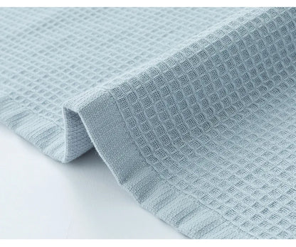 100% Cotton Double Layer Waffle Terry Bath Towel Soft Shower Towels Beach Towels Home Bathroom Towel For Adults