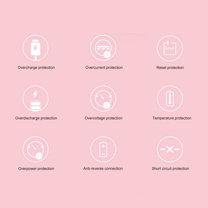 NewPowerful power bank 10000mAh 5v2a power bank external battery pack for heating vest jacket scarf socks gloves