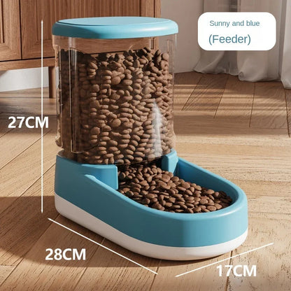 Dog Water Dispenser Cat Automatic Pet Feeder Feeding Cat Drinking Flowing without Inserting Electric