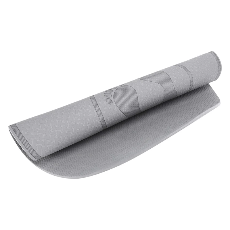 Y67A-2X Jump Rope Mat Shock Absorption And Sound Insulation Household Mute Mat Indoor Outdoor Fitness Sports Yoga Mat,Black