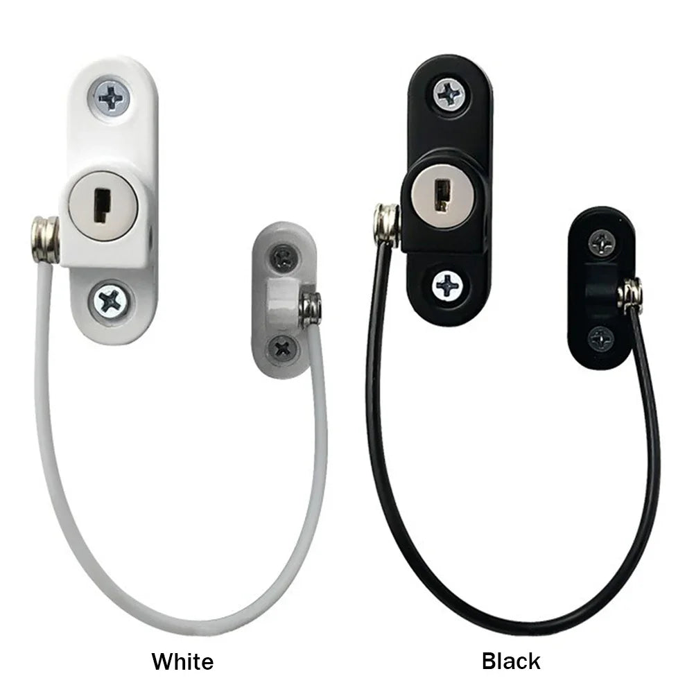 Children Baby Safety Lock Window Door Lock Key Home Security Cabinet Refrigerator Opening Cable Baby Care Kids Safety Lock Latch