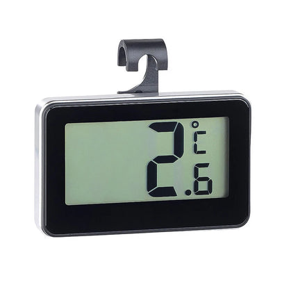 Digital Fridge / Freezer Thermometer Household Thermograph Humidity Meter IPX3 Waterproof LCD Display Wireless & Hanging Hook