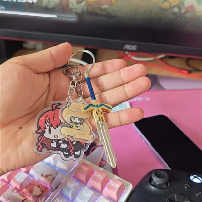 DIY Creative Key Handle Requires Manual Polishing of Key Holder Car Key Motorcycle Key Home Key Chain Personalized Key Head