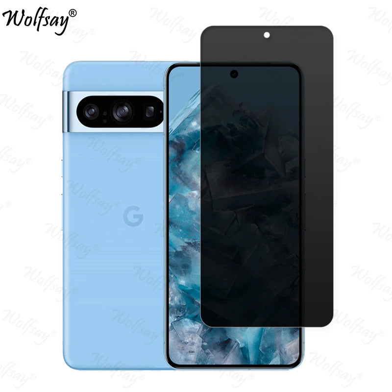 Anti-Spy Tempered Glass For Google Pixel 8 Pro Privacy Screen Protector Google Pixel 8A 9 Pro Glass For Google Pixel 8 Pro Glass