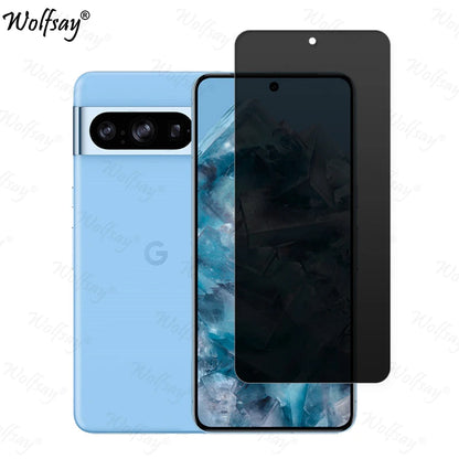 Anti-Spy Tempered Glass For Google Pixel 8 Pro Privacy Screen Protector Google Pixel 8A 9 Pro Glass For Google Pixel 8 Pro Glass