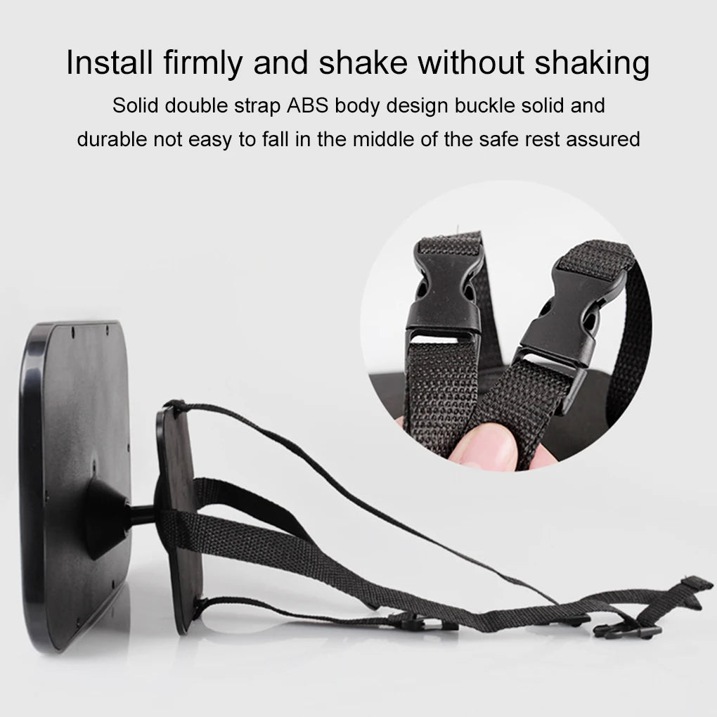 Car Rearview Mirror Adjustable Baby Mirrors Car Back Seat Rearview Facing Headrest Mount Child Infant Safety Monitor Accessories