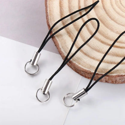 Phone Strap Key Holder Keychains Hooks Bag Key Ring Lanyard Lariat Cords Phone Lanyard Phone Lanyard String Lobster Clasp Rope