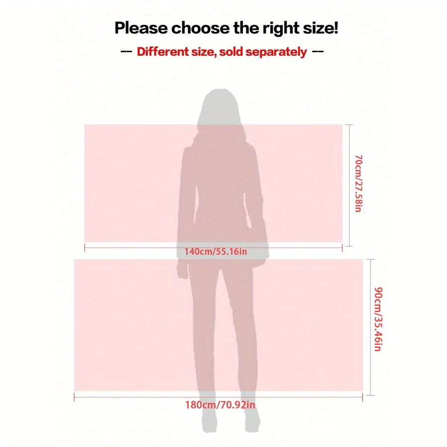 Blue White Striped Beach Towel - Quick-Dry Absorbent Polyester for Beach & Pool, Soft & Lightweight