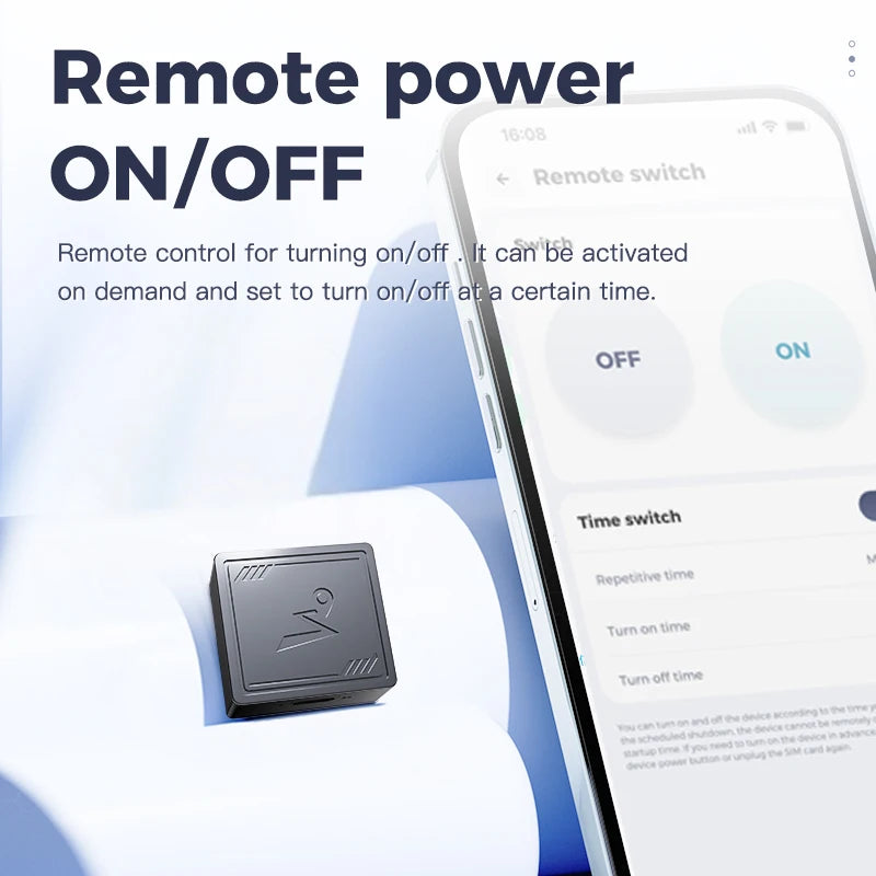 4G GPS Tracker with App Real Time Car Tracking DeviceAnti-Lost Pet Kids Bag Wallet Recording Tracking DeviceFinder Locator