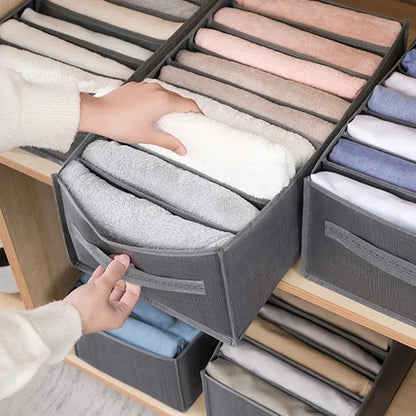 Storage for Clothes Pants organizer Jeans T-shirt Storage Box Folded Closet Organizer Drawer Divider Boxes Underwear Organizers