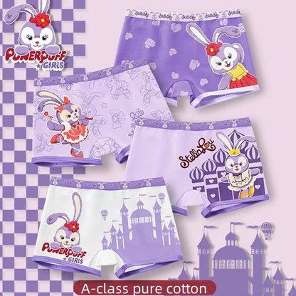 Children's Pure Underwear Boys And Girls Princess Cartoon Underwear Cartoon Sweet Cute Babys Briefs