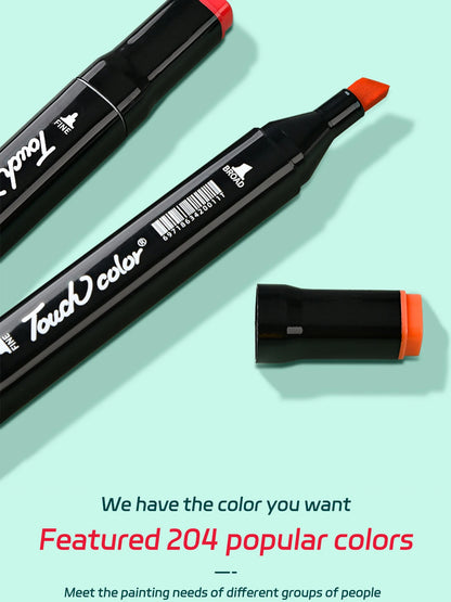 24-168 Color Alcohol Double-ended Oily Marker Painting Art Set Office Culture and Educational Supplies