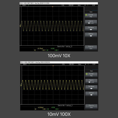 1x 10M Differential Probe Oscilloscope Battery Powered Consumer Electronics Accessories Low Noisefor Maintenance Personnel