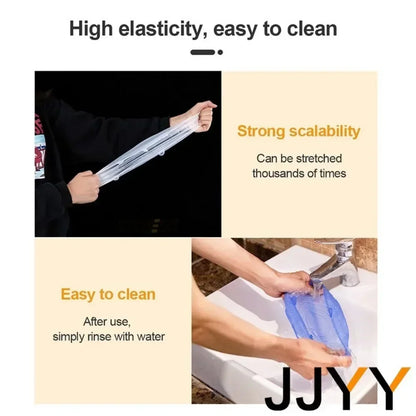 6PCS Silicone Stretch Lids for Food Freshness Reusable Durable Expandable Covers for Kitchen and Food Storage