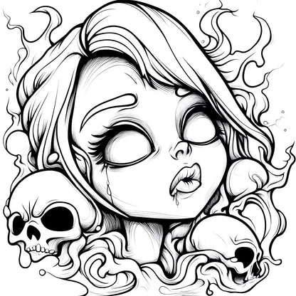 Joint Graffiti Colouring Book Adult Picture Book