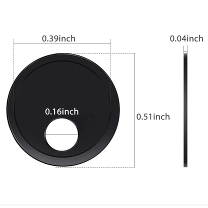 3 PCS Universal Round Shape Design WebCam Cover Camera Cover for Desktop, Laptop, Tablet, Phones