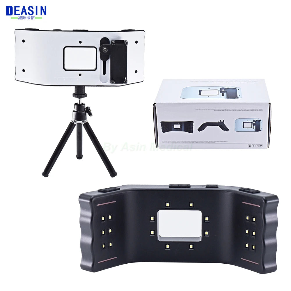 Dental Photography Light LED Oral Filling Lamp Dentistry Photo Video Orthodontics Equipment for Dentist Treatment Lighting