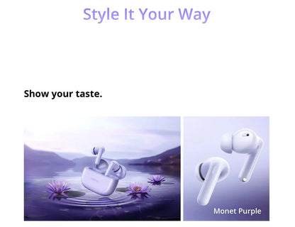 Global Version realme Buds T310 True Wireless Earphone 46dB Active Noise Cancelling TWS Earphone Bluetooth 5.4 For realme phone