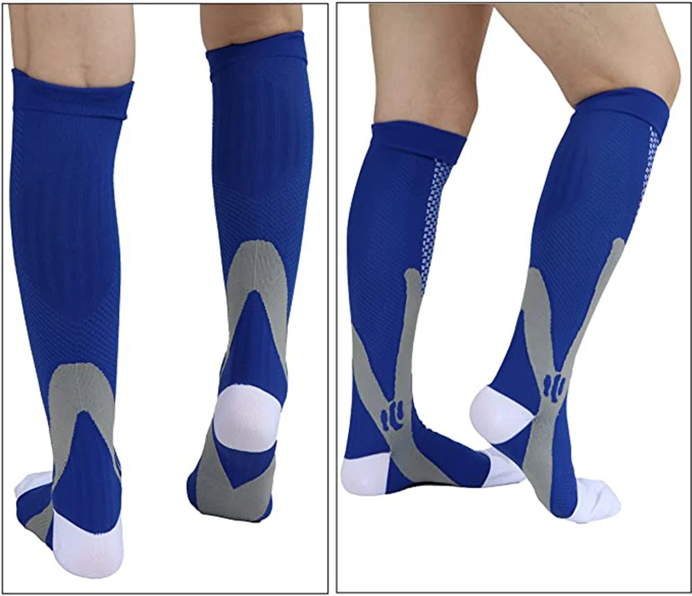 BraceTop 1 Pair Sports Stockings Compression Golf Sport Socks Medical Nursing Stockings Prevent Varicose Veins Socks Rugby Socks