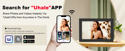 WiFi Digital Photo Frame 10.1 Inch 32GB Smart Digital Picture Frame with 1280x800 IPS HD Touch Screen Digital Frame Gift