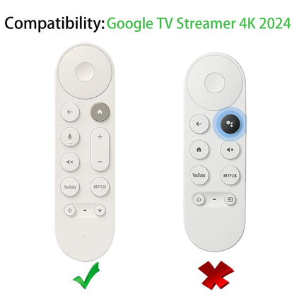 For Google Silicone Remote Controller Cases Protective Covers For Google TV Streamer 4K TV 2024 for Google GY3LE Remote Controll