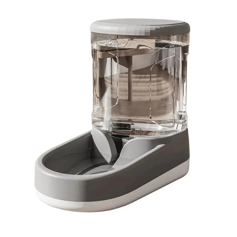 Automatic Pet Feeder Water Dispenser Dog Cat Gravity Food Water Dispenser With Pet Food Bowl Large Capacity