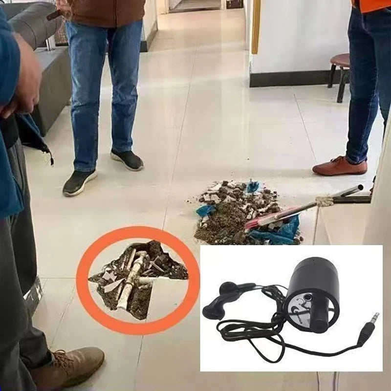 Water Leak Detector Multi-functional Sound Detector For Pipe Water Leak Suitable For Leak Detection Of Various Construction Pipe
